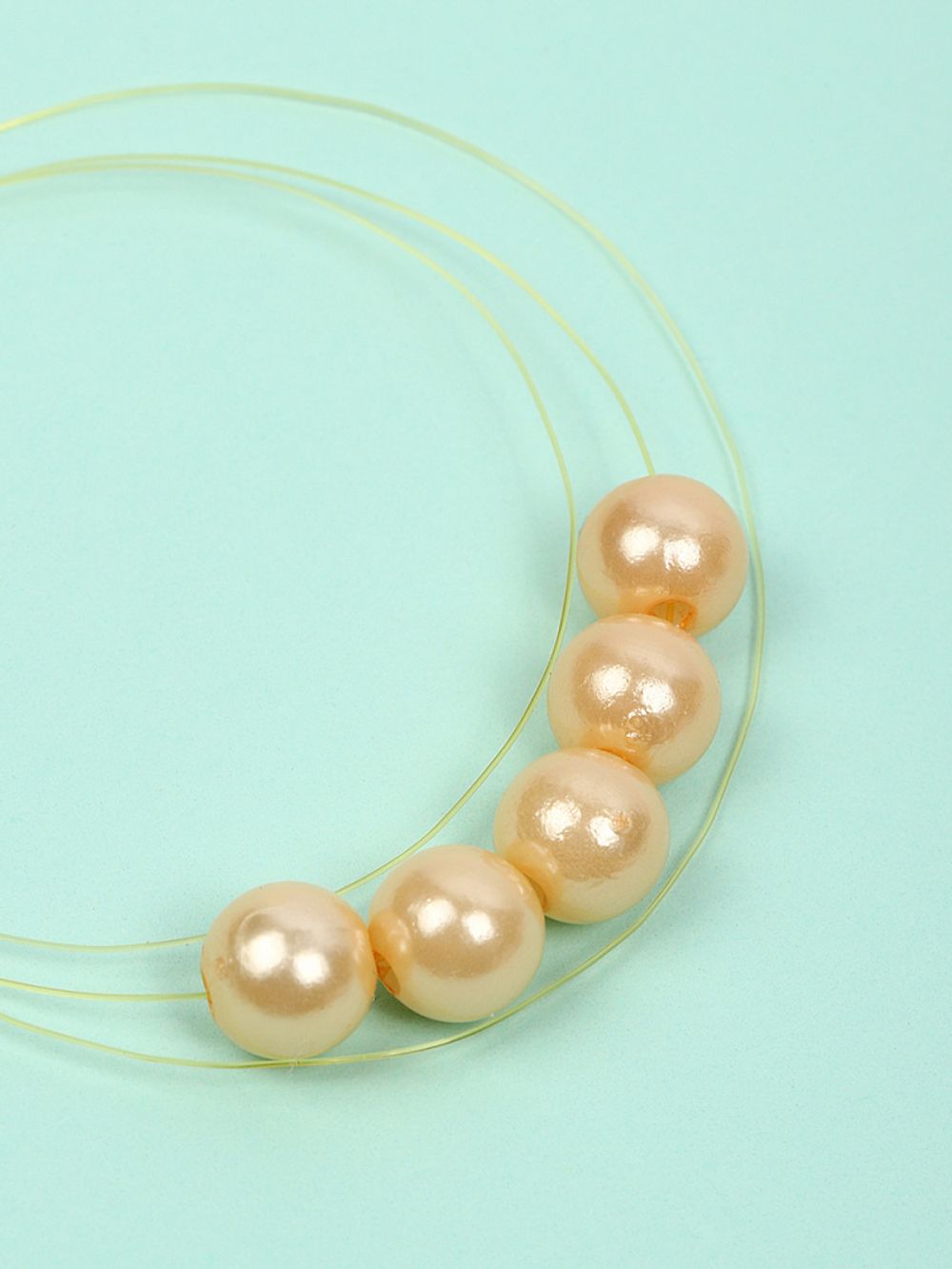 Нить-леска 0.3 мм, 100 м, цв. золотой