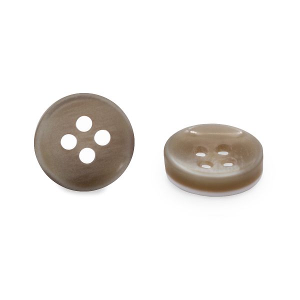 Пуговицы 4 прокола 18L (11мм), (col.10 хаки), CB-M-21, 72 шт