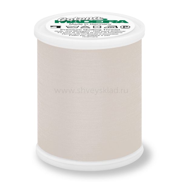 Нитки вышивальные хлопок Madeira Cotona №50, 1000 м, цв. 687, 9350, 5 катушек