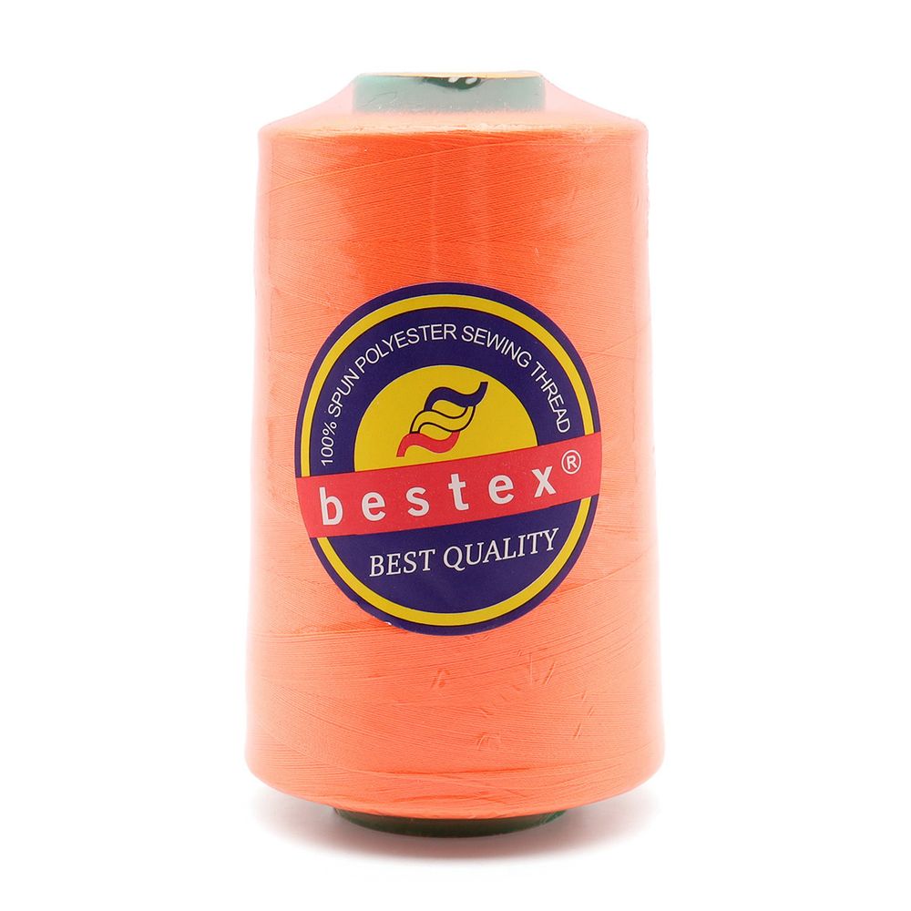 Нитки универсальные Bestex 40/2, 4570 м (5000 ярд) / 1 кат., 399 оранжевый неон