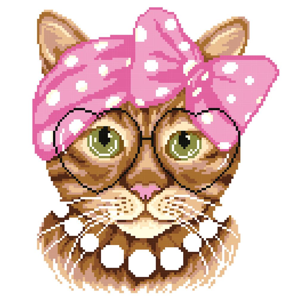 Алмазная (кристальная) мозаика Фрея, постер Маркиза Люси 30х30 см