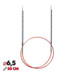 Спицы круговые Addi Novel ⌀6.5мм, 50 см /TOS/