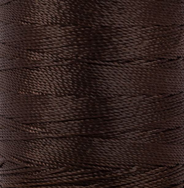 Нитки обувные Gamma 500D/3, 183 м, (200 ярд), 492 т.коричневый