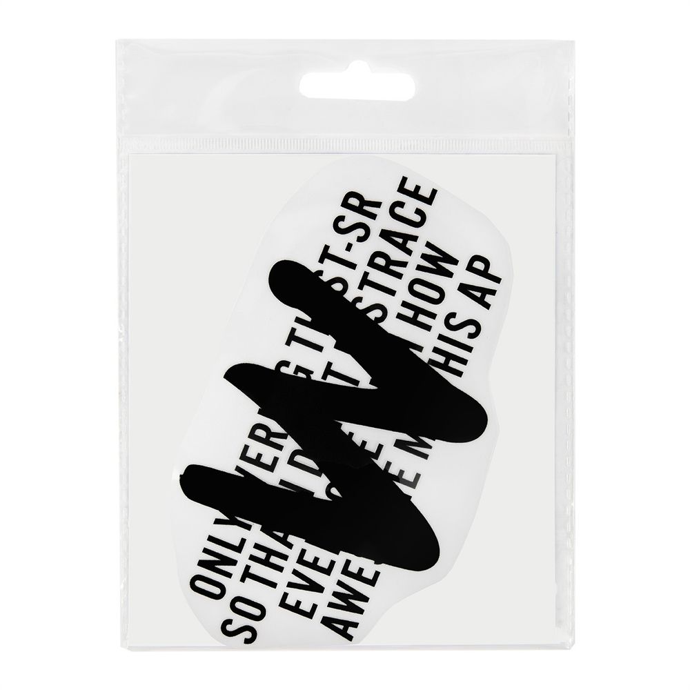 Термотрансфер M №02, 1 шт, M-221 надпись 18х9.5 см, Gamma "M" №02