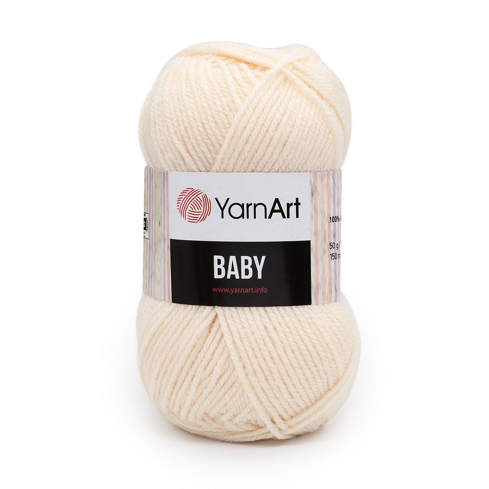 Пряжа YarnArt (ЯрнАрт) Baby / уп.5 мот. по 50 г, 150м, 854 св. коралл