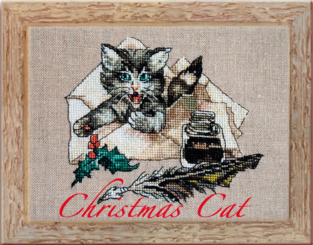 Nimue, Christmas Cat (Рождественский кот), 12х12 см