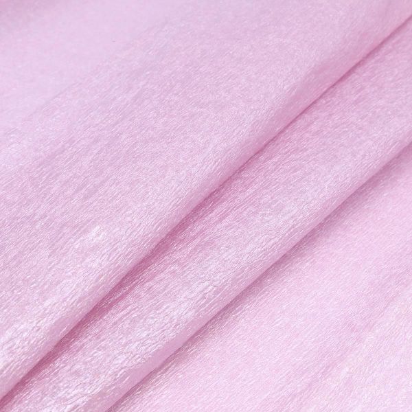 Гофрированная бумага (креповая) жемчужная 50см, 2м, лиловый, Астра