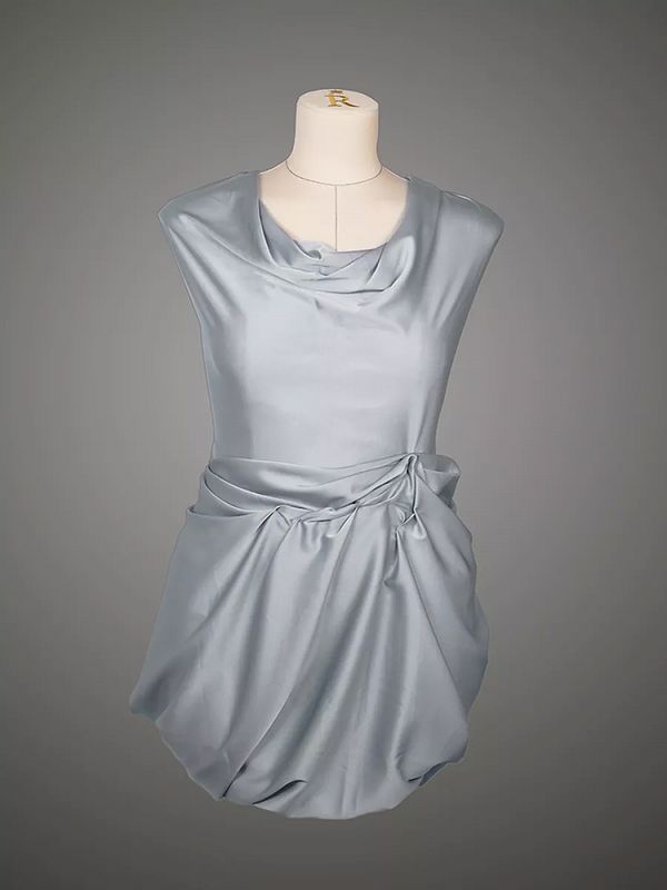 Шелк Армани 90 г/м², 150 см / 2 метра TBYArm-064 цв.64 серый-жемчужный