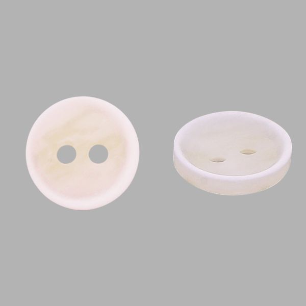 Пуговицы 2 прокола 18L=11 мм, Wht-01 молочный, 72 шт, CN2847