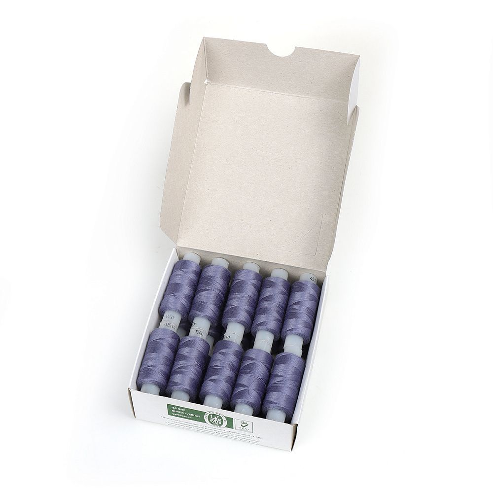 Нитки армированные ПНК им.Кирова 45ЛЛ, бытовые, 200 м / 20 кат., 2002 / 116 серо-гол.