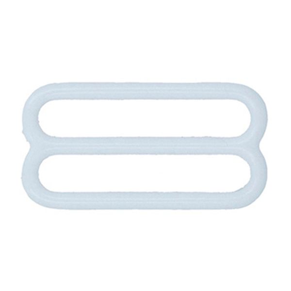 Рамки-регуляторы для бюстгальтера пластик 18.0 мм, 100 шт, белый, Blitz RP01-18