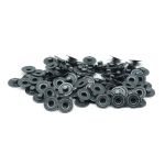 Часть кнопки Альфа (S-образная) ⌀11 мм (C-часть), 5 никель с чернением, 100 шт, S090504, BIG