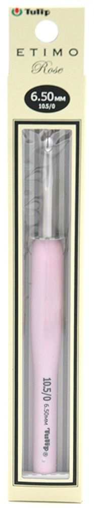 Крючок для вязания с ручкой Tulip Etimo Rose 6,5мм, TER-14e