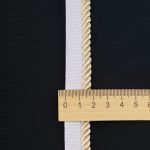 Кант витой 5 мм / 25 метров, белый/03 кремовый, 3AR3294