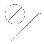 Иглы ручные для валяния (фелтинга) 38 средние, тип крученые треугольные, 5 шт, Gamma FN-012