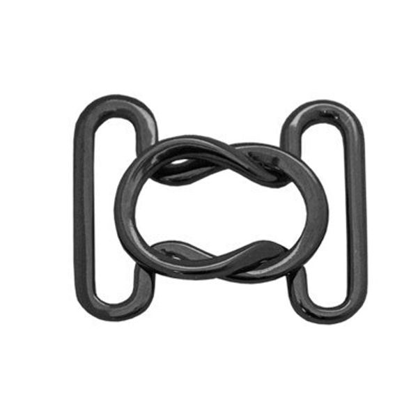 Пряжка ременная металл 42х37 мм, 10 шт, 06 черн.никель, Gamma GB 1387