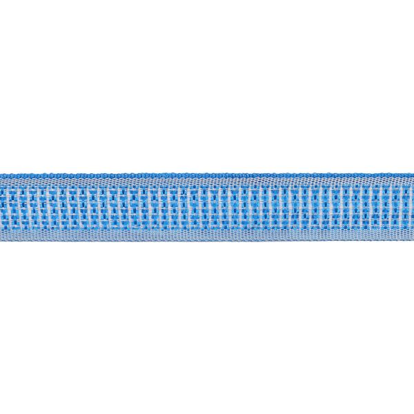 Лента отделочная (вискоза) 40 (3 голубой/белый), 50 м