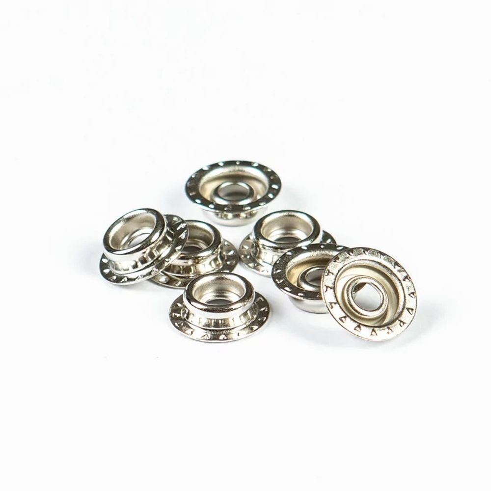 Часть кнопки Дельта (O-образная) ⌀14 мм (C-часть), никель, 100 шт