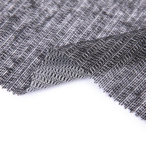 Дублерин тканый точечный 68 г/м², 150х100 см, черный, Gamma G-20tt