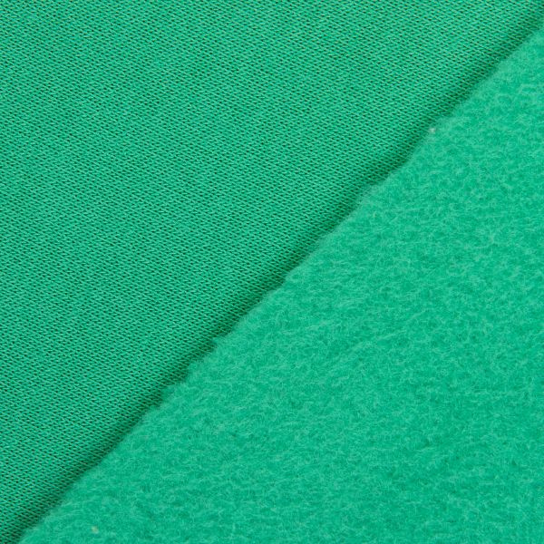 Футер 2-нитка с начесом 275 г/м², 150х180±5 см, зеленый/green, Gamma DBKTN