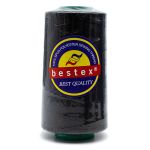 Нитки универсальные Bestex 50/2, 4570 м (5000 ярд) / 1 кат., 180 черно-серый