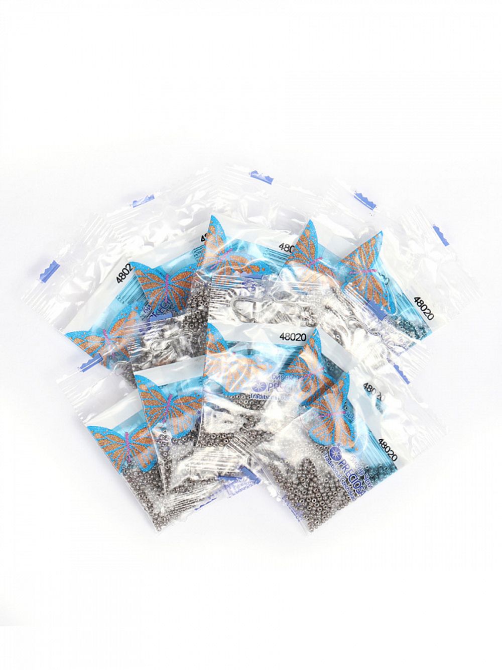 Бисер Preciosa 10/0 (2.3 мм), 50 г (10х5 г), цв. 48020