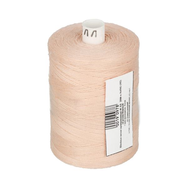 Нитки армированные ПНК им.Кирова 45ЛЛ, 2500 м / 1 кат., 4502 / 182 св.розово-бежевый
