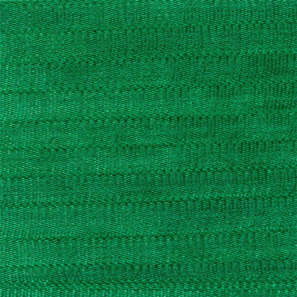Лента (тесьма) шелковая 2.0 мм / 9.1±0.5 метров, 195 яр. зеленый, Gamma SR-2
