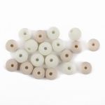 Бусины стекло ⌀6 мм, 100 шт (5х20 шт), №03 ассорти, Zlatka LVBD-01