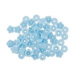 Кнопка рубашечная установочная пластик ⌀12 мм, 15 шт, 005 голубой, Micron POM-12 FL