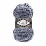 Пряжа Alize (Ализе) Superlana Maxi / уп.5 мот. по 100 г, 100м, 806 синий жаспе A