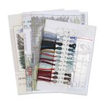 Набор для вышивания нитками МП Студия, Побережье Скандинавии 16х16см