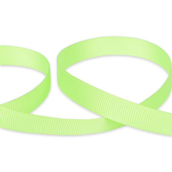 Лента репсовая (в рубчик) 12.0 мм / 45.5 метра, 073 салатовый, Gamma GR-12