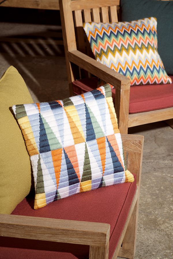 Набор для вышивания нитками Vervaco, Треугольники