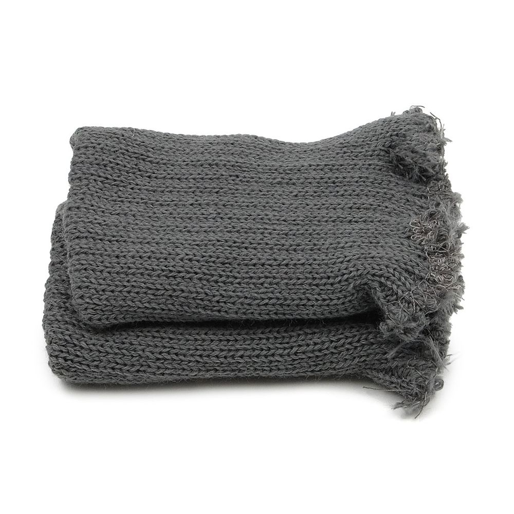 Манжеты трикотажные 7.0х9.5 см, 1 пара, плотные без шва, 431/5 черный жемчуг