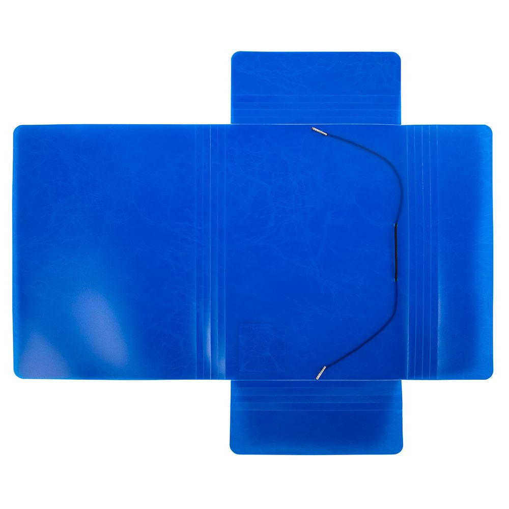 Папка на резинке A4 600 мкм 35 мм, волокно, 5 шт, синий new EC21043002, Expert Complete