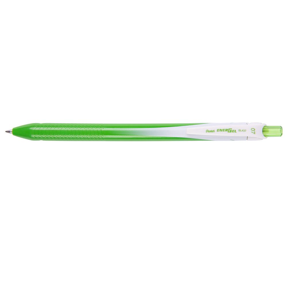 Ручка гелевая автоматическая Energel, одноразовая 0.7 мм, 12 шт, BL437-K, Pentel