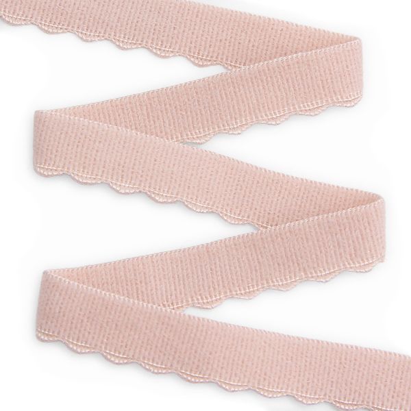 Резинка бельевая (отделочная) становая 12.0 мм / 50 метров, пудровый, (МЛ175.012/1)