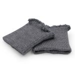 Манжеты трикотажные 8.5х9.5 см, 1 пара, плотные, 161/м св.маренго