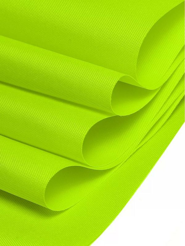 Оксфорд 600D PU1000 220 г/м², 150 см / 10 метров, ОКС.TBY600D.F229.10, F229 неон лимон