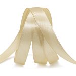 Лента атласная 1-сторонняя 12.0 мм / 22.86±1 метров, 053 кремовый, Globus