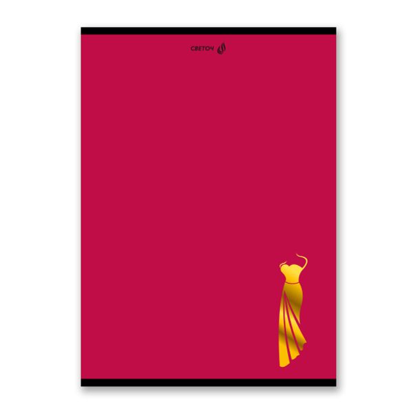 Тетрадь ученическая общая, A4 80 л. на скобе 65 г/м², белизна 100 %, 6 шт, клетка, 01346 Музыка цвета, Светоч Т154