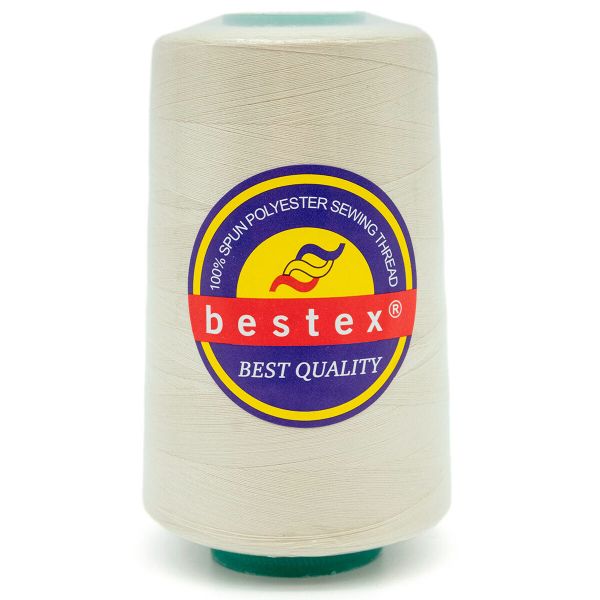 Нитки универсальные Bestex 40/2, 4570 м (5000 ярд) / 1 кат., 201 льняной