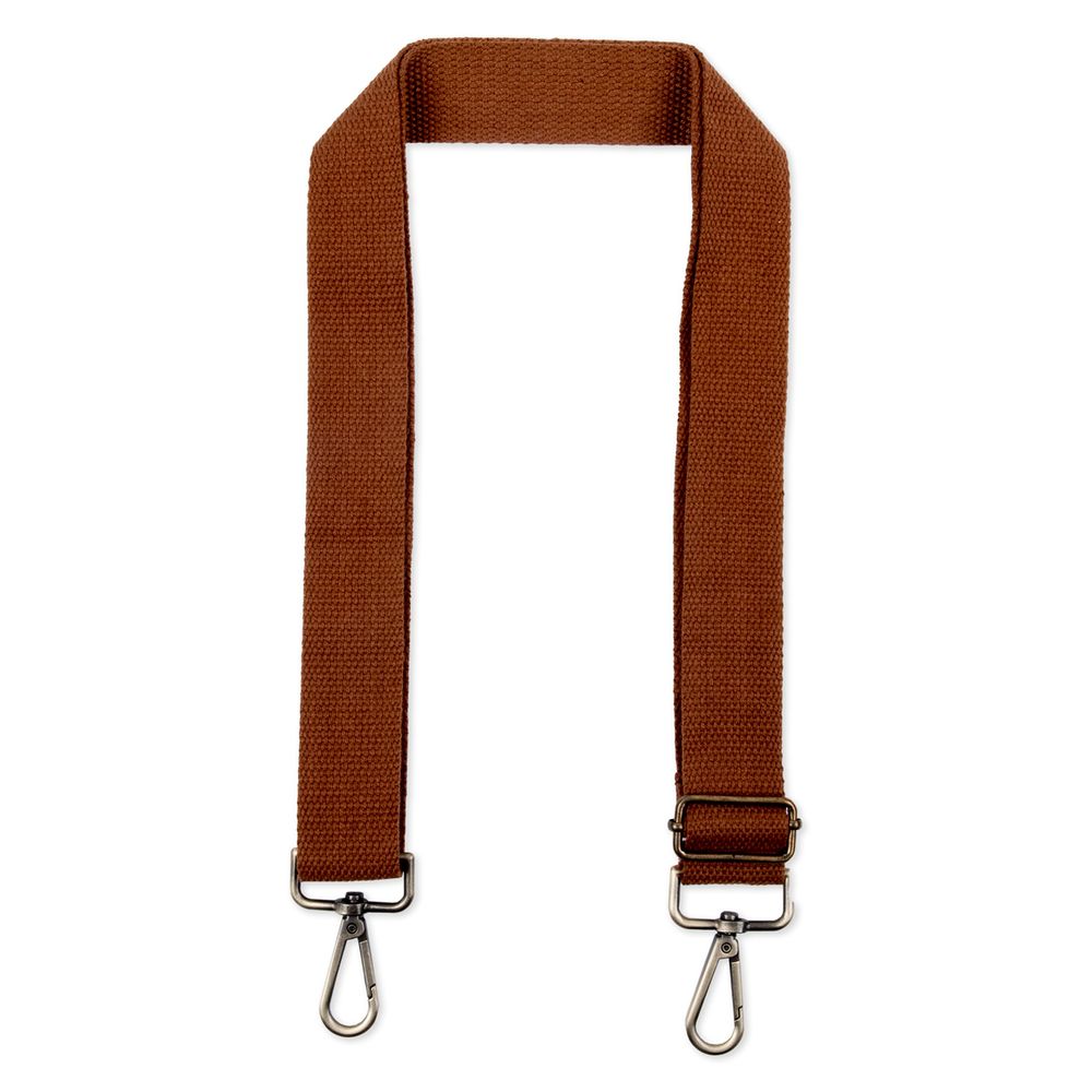 Ручка для сумки 135 см, полиэстер, 1 шт, №06 коричневый, Gamma HA1-1