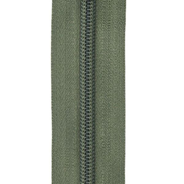 Молния рулонная спираль (витая) Т5 (5 мм) / 200 метров, 315 хаки, Gamma