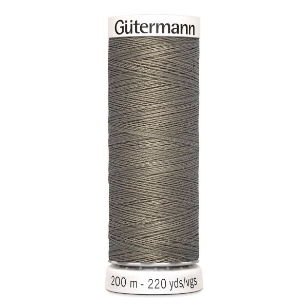 Нитки универсальные Gutermann Sew-all, 200м, 241 брезентово-серый, 5 катушек