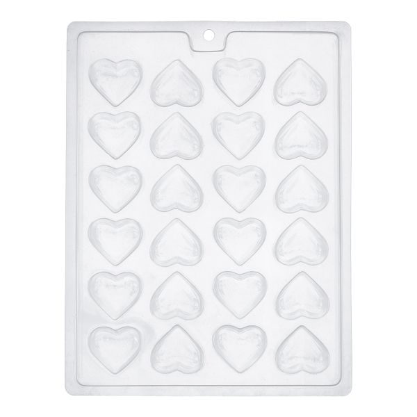 Форма для шоколада пластик, 1 шт, №07 Сердце, S-Chief PPC-0100