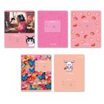 Тетрадь ученическая школьная, выборочный лак, A5+ 18 л. на скобе 65 г/м², белизна 100 %, 20 шт, клетка, 01117 Микс-Настроение, Светоч Т73