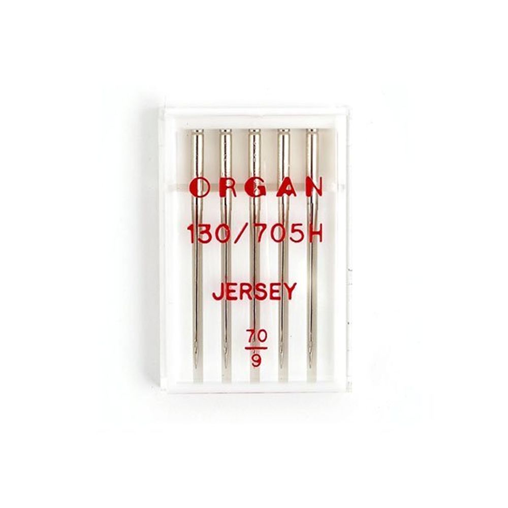 Иглы Organ, джерси №70 для бытовых швейных машин, уп. 5 игл