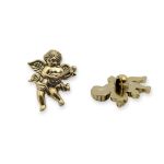 Украшения декоративные пуговицы Ангел, 26 мм (AG), 36 шт, S090204